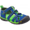 Сандалии подростковые KEEN Seacamp II CNX | True Blue/Jasmine Green | Вид 1
