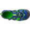Сандалии подростковые KEEN Seacamp II CNX | True Blue/Jasmine Green | Вид сверху