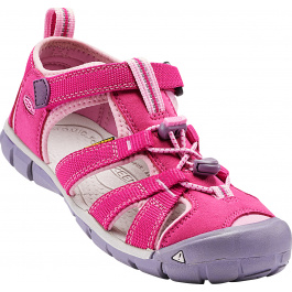 Сандалии подростковые KEEN Seacamp II CNX | Very Berry/Lilac Chiffon | Вид 1
